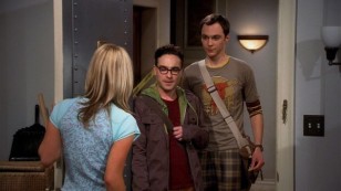 Leonard and Sheldon Meet Penny